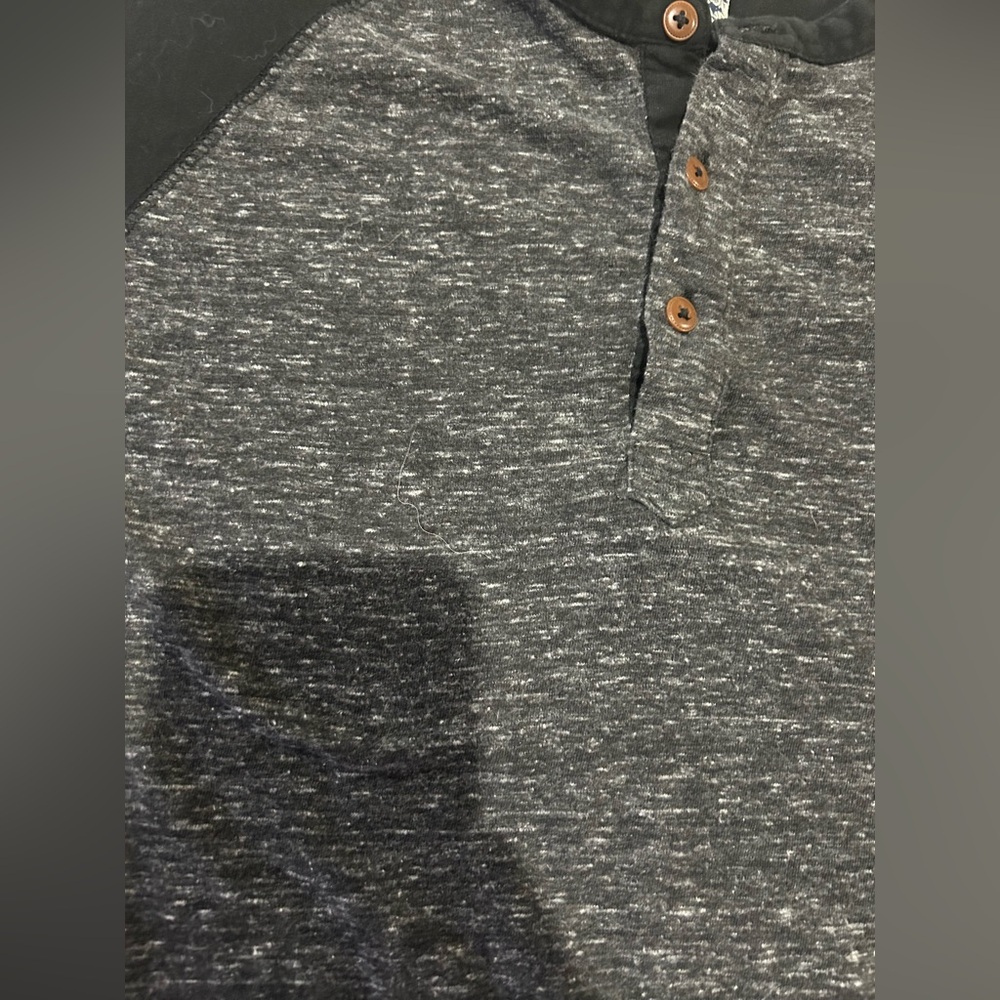 Henley Baseball Tee long sleeve men’s shirt - Picture 7 of 10